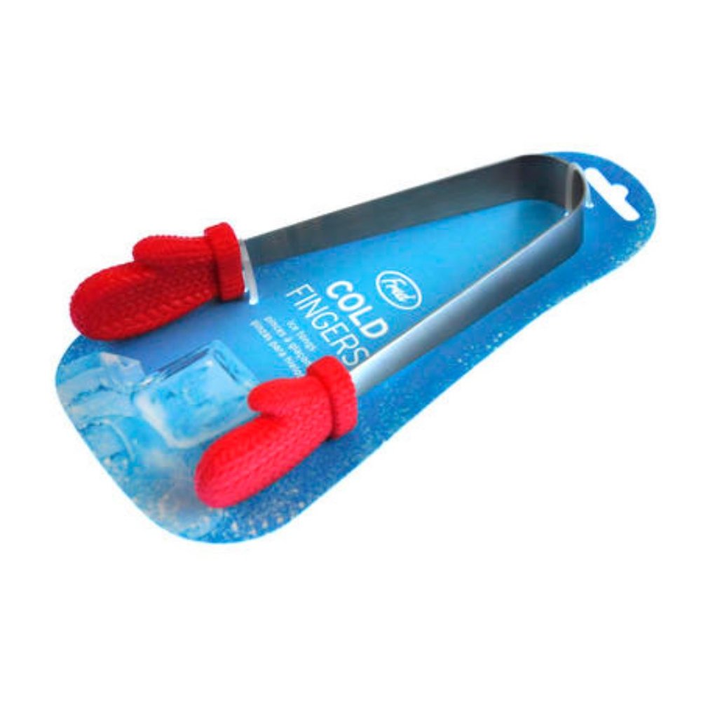 Stainless Steel Silicon Mittens Ice Picker Tongs